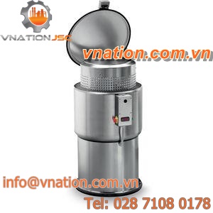 centrifuge dryer / cleaning / for the food industry / vertical