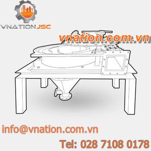 air-jet sieving machine / static / for powders
