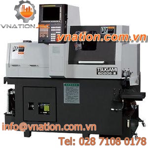 CNC lathe / 2-axis / milling / high-precision