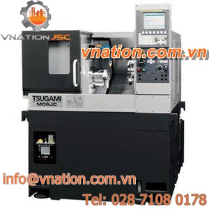 CNC lathe / 2-axis / drilling / compact