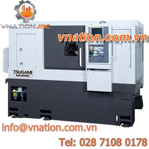 CNC lathe / 2-axis / milling / double-spindle