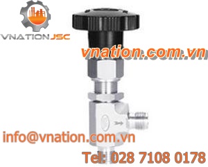 needle valve / threaded / wrought steel