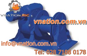 electric winch / lifting / compact / worm gear