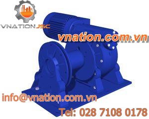 pneumatic winch / lifting / rugged / worm gear