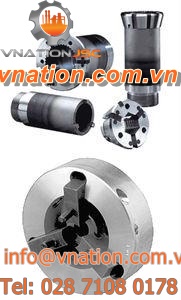 turning power chuck / gripper / 3-jaw / quick-change