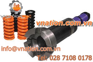 milling chuck / expandable / 4-jaw