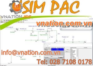 simulation software / calculation / process / industrial