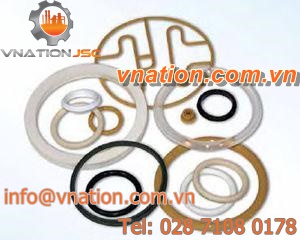 O-ring seal / fluoroelastomer / hydraulic / chemical-resistant