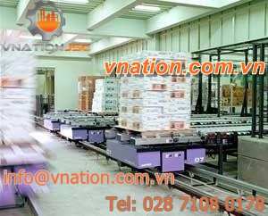 transfer vehicle sorting system / automatic / vehicle equipment