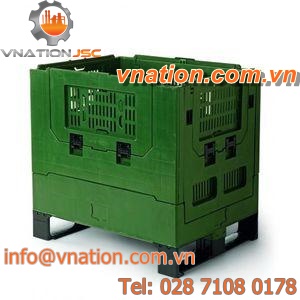 plastic pallet box / storage / folding