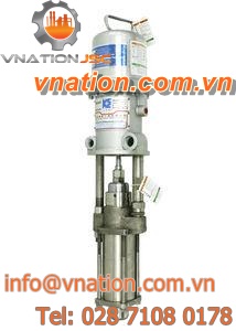 paint pump / for adhesives / for chemicals / air-operated