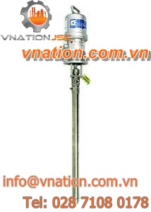 adhesive pump / paint / for chemicals / air-operated