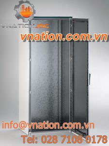 storage cabinet / free-standing / hinged door / sheet steel