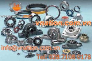flange bearing unit / ball bearing / polymer / for agricultural applications
