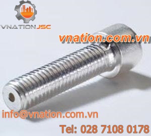 cylindrical head screw / perforated