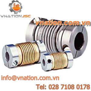 flexible coupling / shafts / miniature / metal bellows