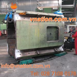 handling cart / for heavy loads / hydraulic