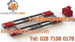 handling cart / platform / for heavy loads / battery-powered
