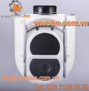 2-axis gyro-stabilized turret / for UAVs