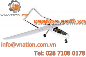 fixed-wing UAV / electric motor / aerial photography / monitoring