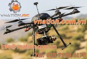 rotary airfoil UAV / hexarotor / radio-controlled / aerial photography