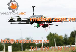 rotary airfoil UAV / hexarotor / lightweight / radio-controlled