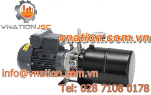 electrically-powered hydraulic power unit / lifting / compact