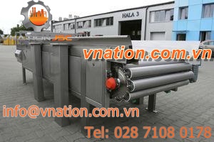roller feeder / motorized / food