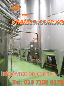 process tank / for chemicals / storage / stainless steel