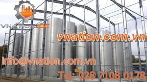 storage tank / for fruit / process / stainless steel