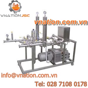 air filtration unit / dry / mobile / high-efficiency