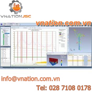 measurement software / animation / vibration analysis / estimate