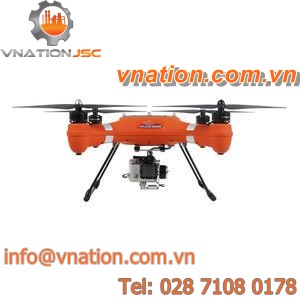 quadrotor UAV / for industrial applications / carbon fiber / waterproof