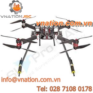 rotary airfoil UAV / eight-rotor / monitoring / for exterior security applications