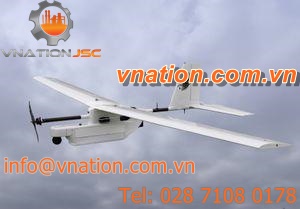 fixed-wing UAV / radio-controlled / aerial photography / inspection