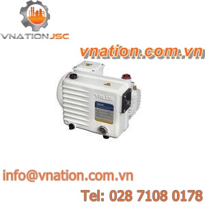 rotary vane vacuum pump / lubricated / single-stage / anti-corrosion