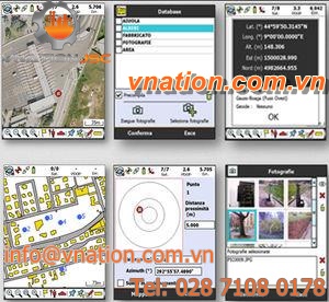 geographical data management software / calculation / quality / embedded