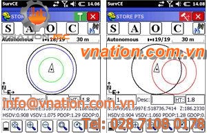 monitoring software / positioning / surveying / Windows