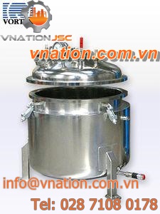 chemical tank / pressure / double-walled / storage