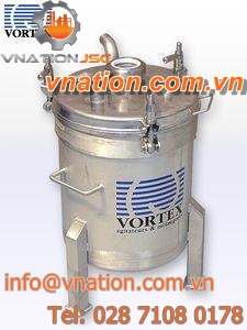 chemical tank / pressure / transfer / stainless steel