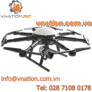 eight-rotor UAV / monitoring / mapping / reconnaissance