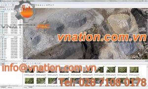 measurement software / mapping / surveying / for UAVs