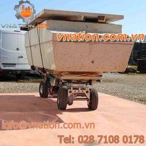 transport cart / platform / for heavy loads / motorized