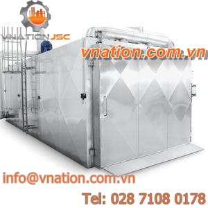 process sterilizer / ethylene oxide / floor-standing / high-capacity