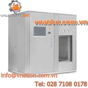 laboratory sterilizer / process / steam / floor-standing