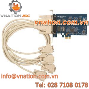 PCI Express interface card / serial / RS-485