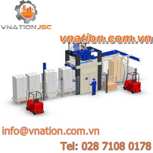 layer palletizer / bag / case / for the food industry