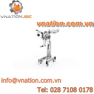 automatic labeler / top / side / for containers