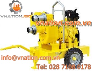 centrifugal vacuum pump / oil-free / single-stage / for pneumatic conveying