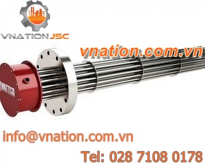 immersion heater / for liquids / convection / sanitary